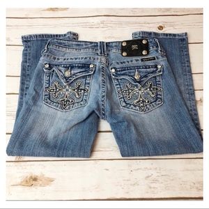 Miss Me Capri Style Denim Jeans 26